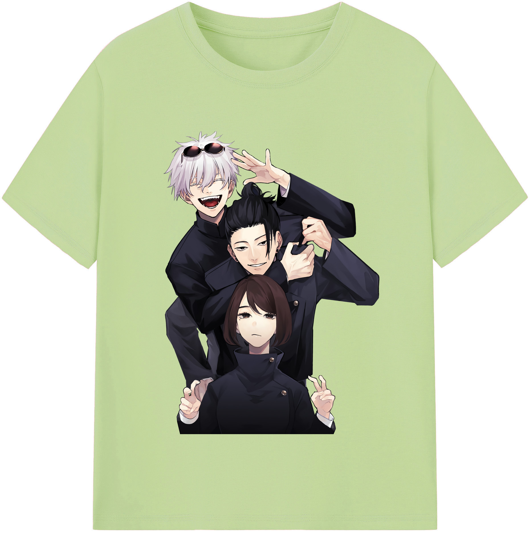 （画像用） 呪術廻戦 Jujutsu Kaisen 綿100％半袖Tシャツ（フロントプリント）